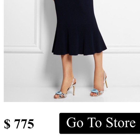 RUPERT SANDERSON Frisia
Embellished Leather Sandals - Picture 7 of 8